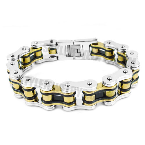 Stainless Steel White Cinnamon Bracelet SJB0267 - Click Image to Close