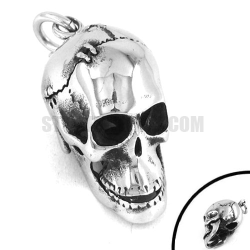 Stainless steel jewelry pendant skull pendant SWP0115 - Click Image to Close
