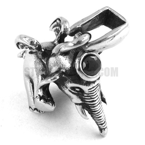 Stainless steel jewelry pendant elephant pendant SWP0123 - Click Image to Close
