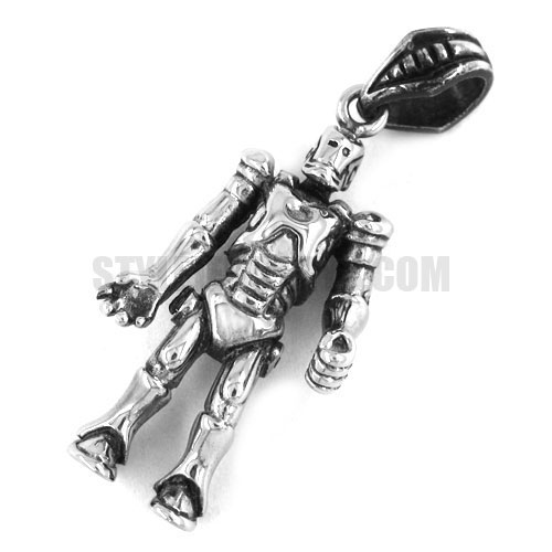 Stainless steel jewelry pendant Iron Man pendant SWP0135 - Click Image to Close