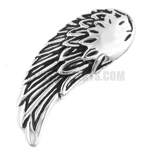 Stainless steel pendant single wing pendant SWP0176 - Click Image to Close