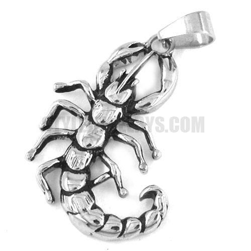 Stainless Steel Scorpion Pendant SWP0268 - Click Image to Close