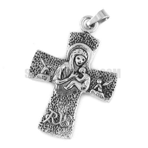 Stainless Steel Notre Dame Pendant SWP0296 - Click Image to Close