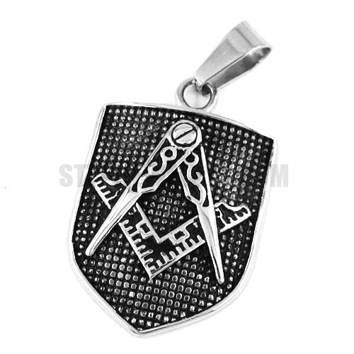 Stainless Steel Freemason Masonic Pendant SWP0321 - Click Image to Close