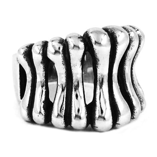 Stainless Steel Bone ring SWR0402 - Click Image to Close
