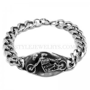 Skull Bracelets : Wholesale Stainless Steel Jewelry - Bracelets 