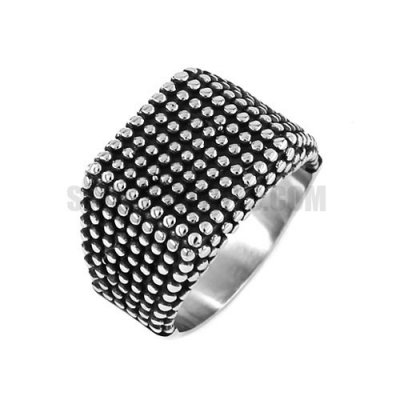 Fashion Band Biker Signet Nails Ring Stainless Steel Jewelry Classic Motor Biker Men Ring SWR0671