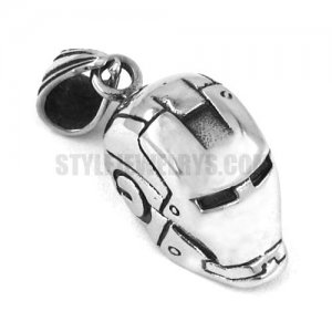 Stainless steel jewelry pendant Iron Man helmet pendant SWP0137