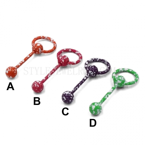 Belly Button Navel Rings Stainless Steel Fashion Belly Rings Body Jewelry SJE370186 - Click Image to Close