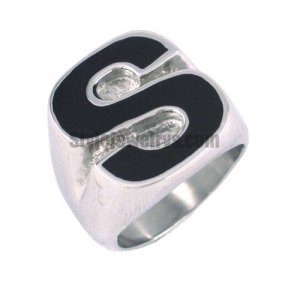 Stainless steel jewelry ring SWR0068