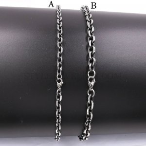 Stainless Steel Jewelry Chain 61cm Length Ch360316