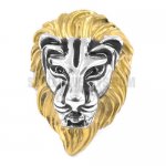 Stainless Steel Lion Head Ring SWR0285