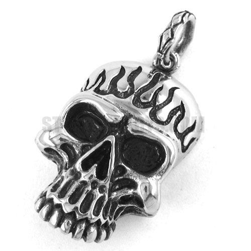 Stainless steel jewelry pendant skull pendant SWP0118 - Click Image to Close